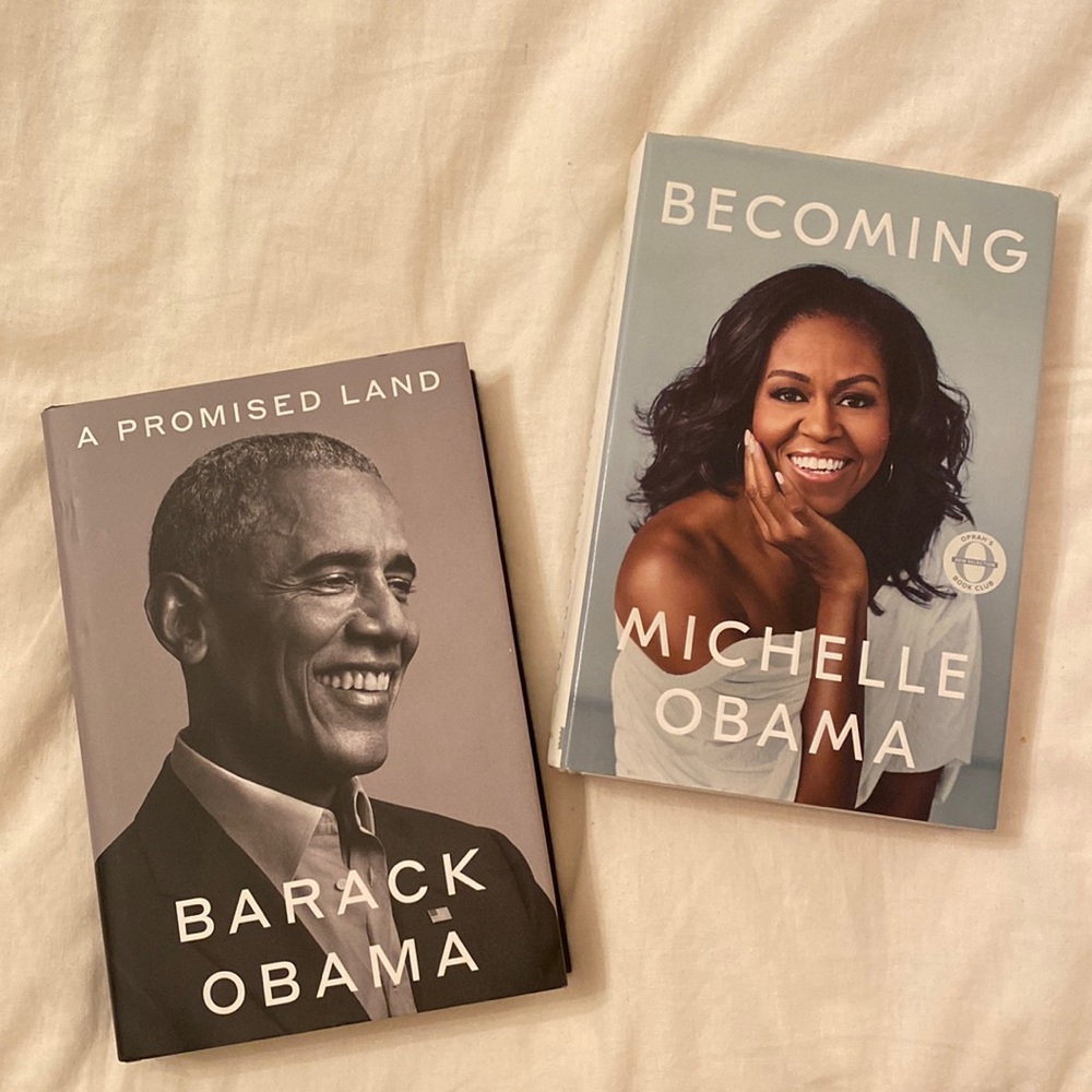 Barack Obama Book & Michelle Obama Book